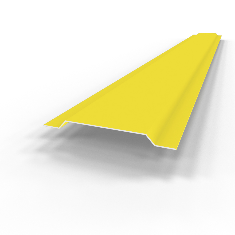 Нащельник RAL 1018 оцинкованный c порошковым покрытием 0,45мм