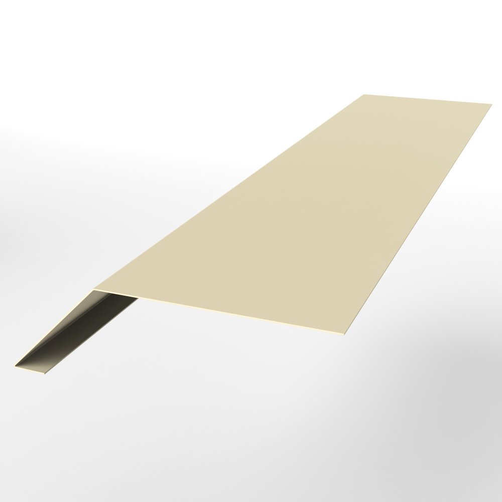 Капельник оцинкованный с порошковым покрытием 0,45мм RAL 1015 Капельник оцинкованный с порошковым покрытием 0,45мм RAL 1015