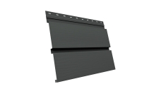 Квадро брус 3D 0,45 PE с пленкой RAL 7005 мышино-серый