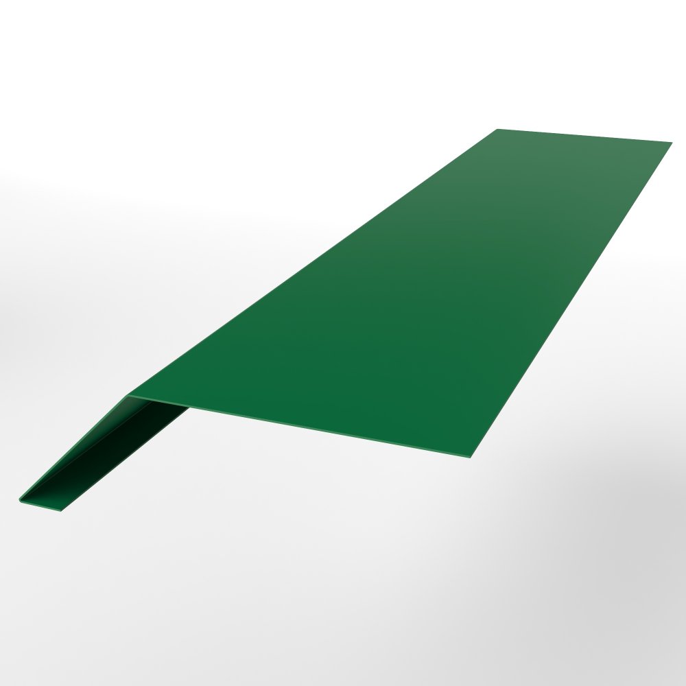 Капельник оцинкованный с порошковым покрытием 0,45мм RAL 6029 Капельник оцинкованный с порошковым покрытием 0,45мм RAL 6029