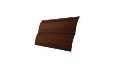 Сайдинг Блок-хаус 0,390 Grand Line 0,45 Print Elite Choco Wood TwinColor
