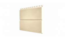 ЭкоБрус 0,345 Gofr Grand Line 0,5 Satin с пленкой RAL 1015 светлая слоновая кость