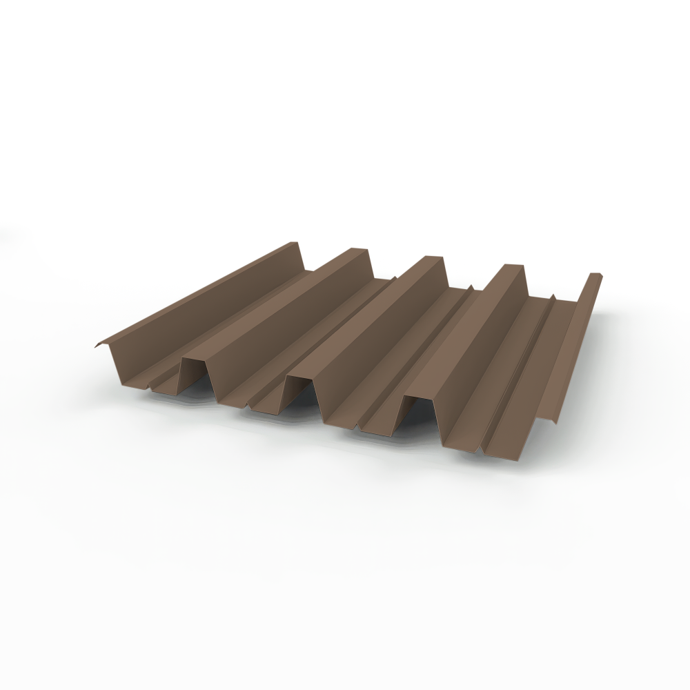 Профнастил Н60 (RAL 8025) 0,65х845мм оцинкованный, с полимерным покрытием (Полиэстер)