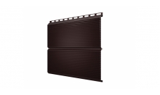 ЭкоБрус 0,345 Gofr 0,45 Drap RAL 8017 шоколад