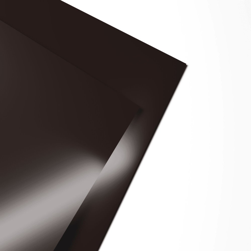 Лист оцинкованный окрашенный 1.5 мм RAL 8017