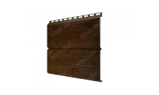 ЭкоБрус 0,345 Gofr 0,45 Print Premium с пленкой Antique Wood TwinColor