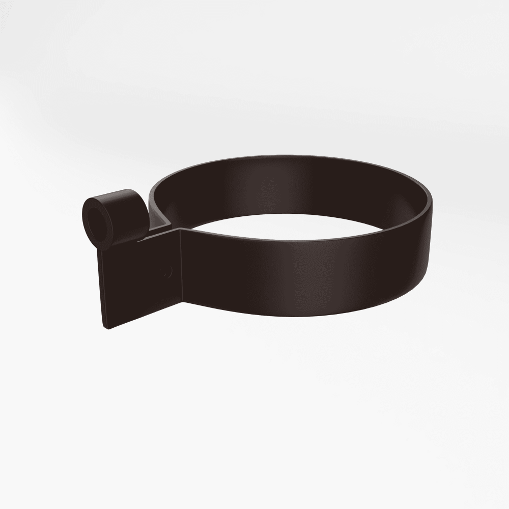 Крепление водосточный трубы пвх Grand Line ф87мм RAL 8017