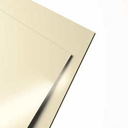 Гладкий лист 1.00 мм RAL 1015 светлая слоновая кость