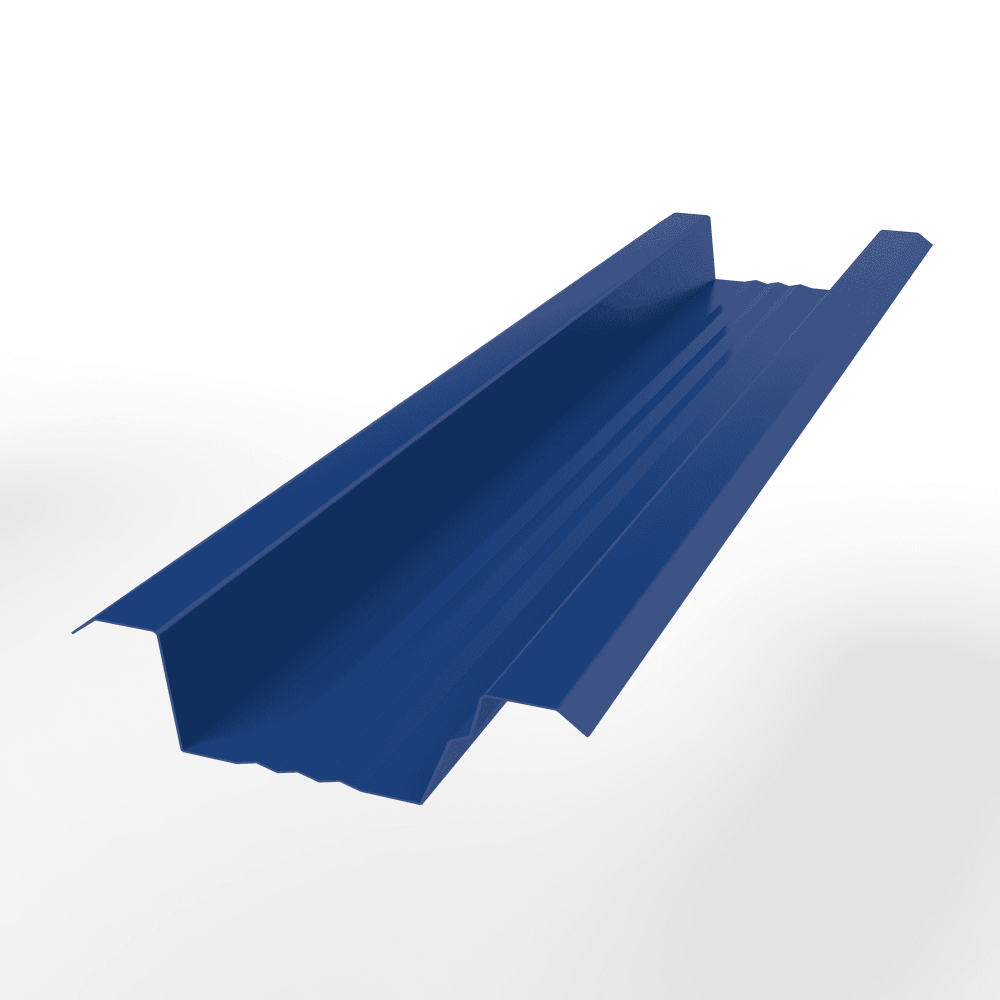 Вентилируемый прогон опорный оцинкованный с порошковым покрытием 0,45мм ширина менее 625 мм RAL 5005