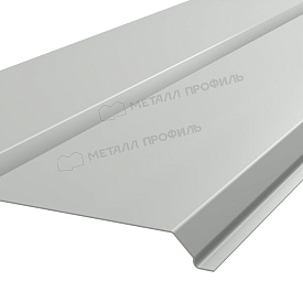 Сайдинг МЕТАЛЛ ПРОФИЛЬ Lбрус-15х240 (ПЭ-01-9003-0.5)