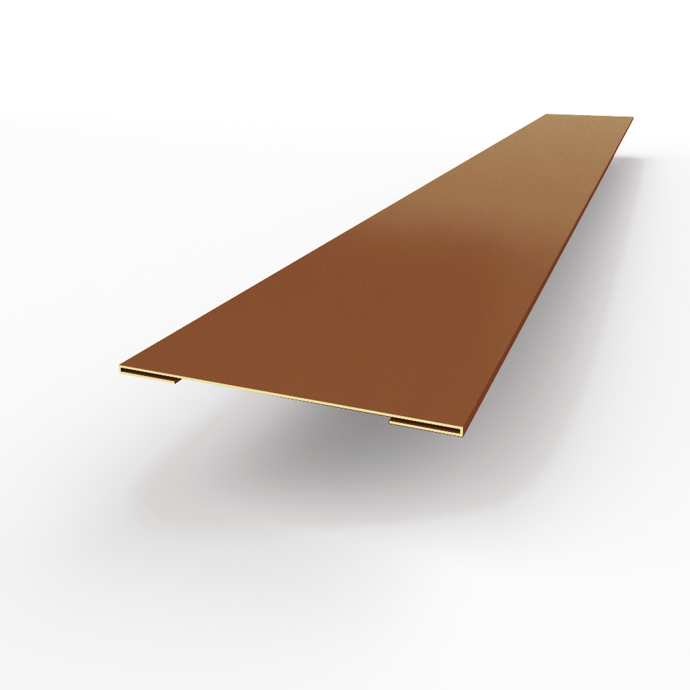 Планка стыковочная RAL 8029 оцинкованная c порошковым покрытием 0,45мм