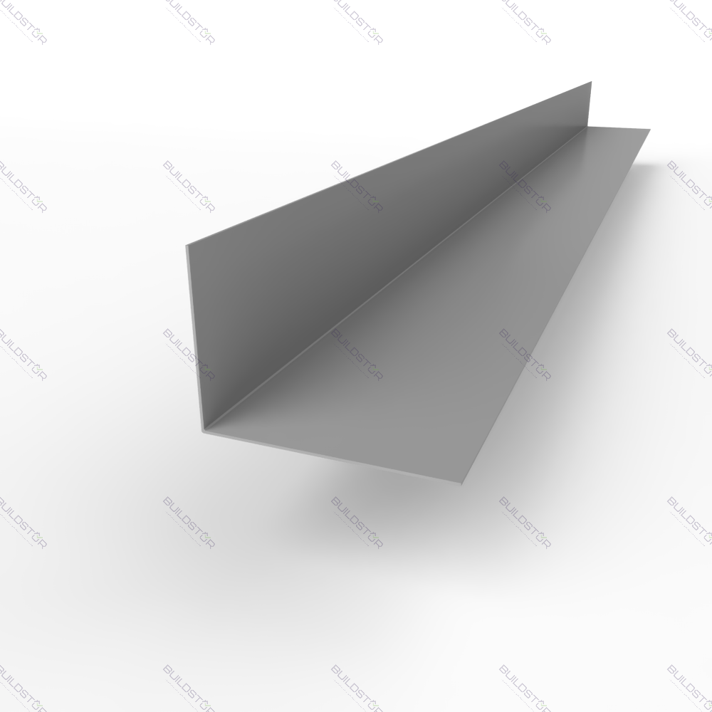 Планка угла внутренняя RAL 9022 оцинкованная c порошковым покрытием 0,45мм