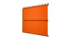 ЭкоБрус 0,345 Gofr 0,45 PE с пленкой RAL 2004 оранжевый