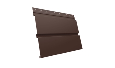 Квадро брус 0,5 Satin Matt TX с пленкой RAL 8017 шоколад