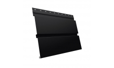 Квадро брус 0,5 PurPro Matt 275 с пленкой RAL 9005 черный