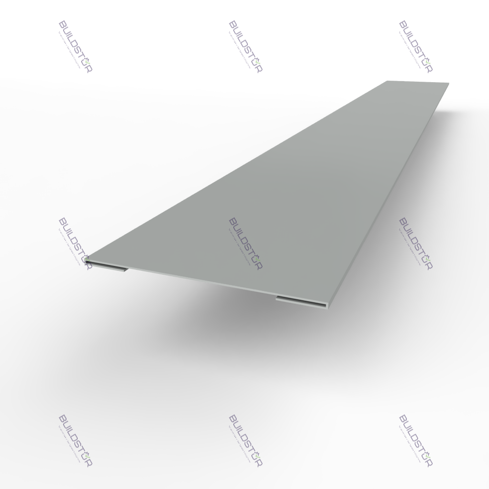 Планка стыковочная RAL 9006 оцинкованная c порошковым покрытием 0,45мм