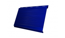 Вертикаль 0,2 gofr 0,45 PE с пленкой RAL 5002 ультрамариново-синий