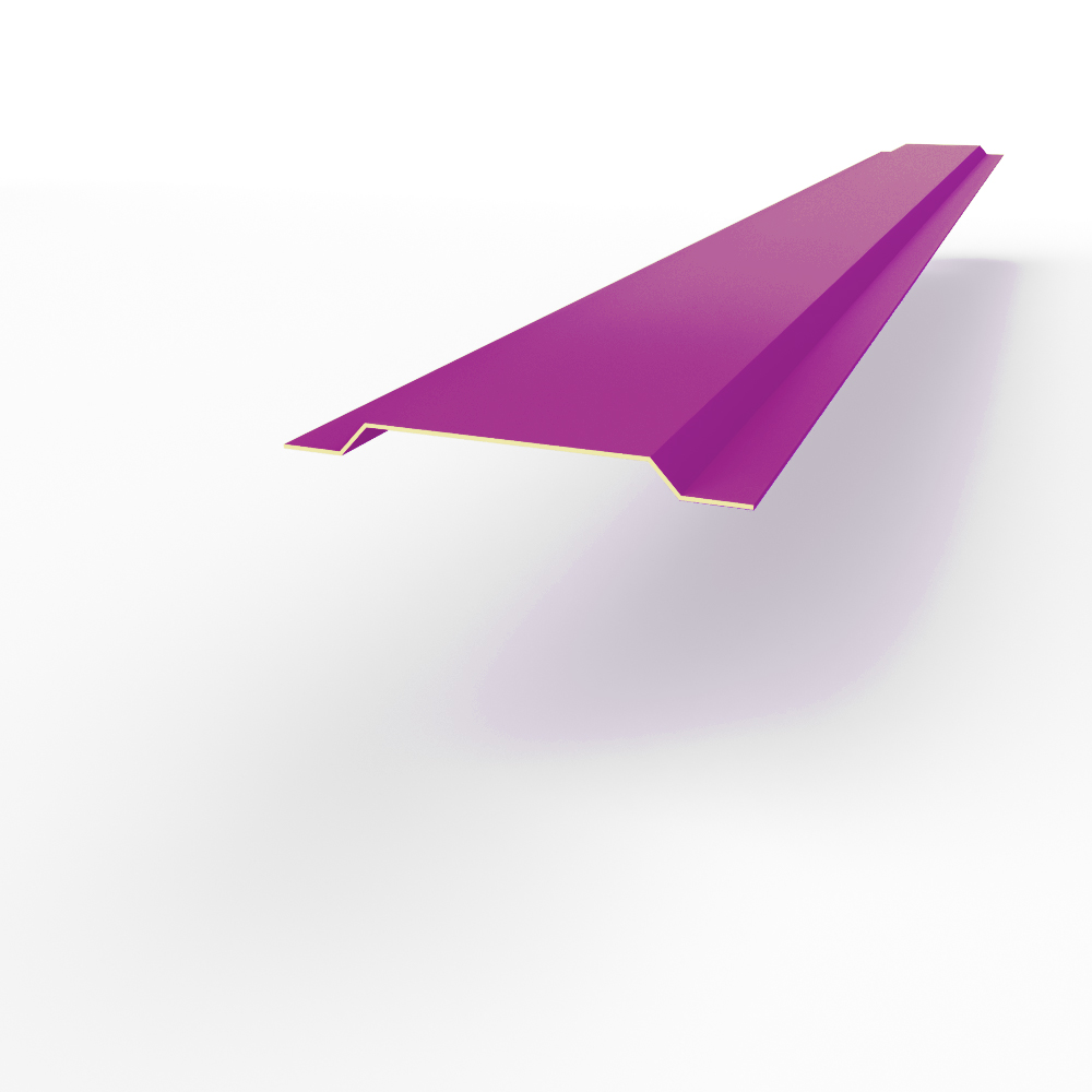 Нащельник RAL 4006 оцинкованный c полимерным покрытием 0,45 мм