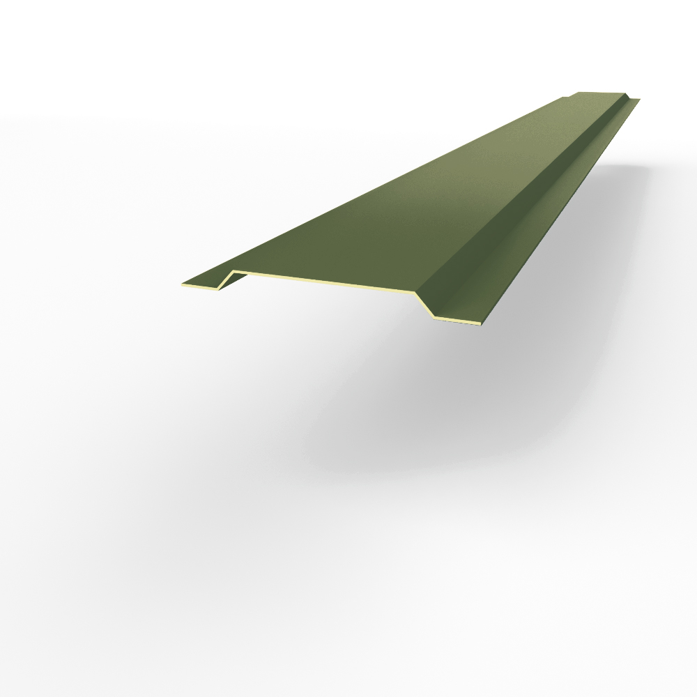 Нащельник RAL 6003 оцинкованный c порошковым покрытием 0,45мм