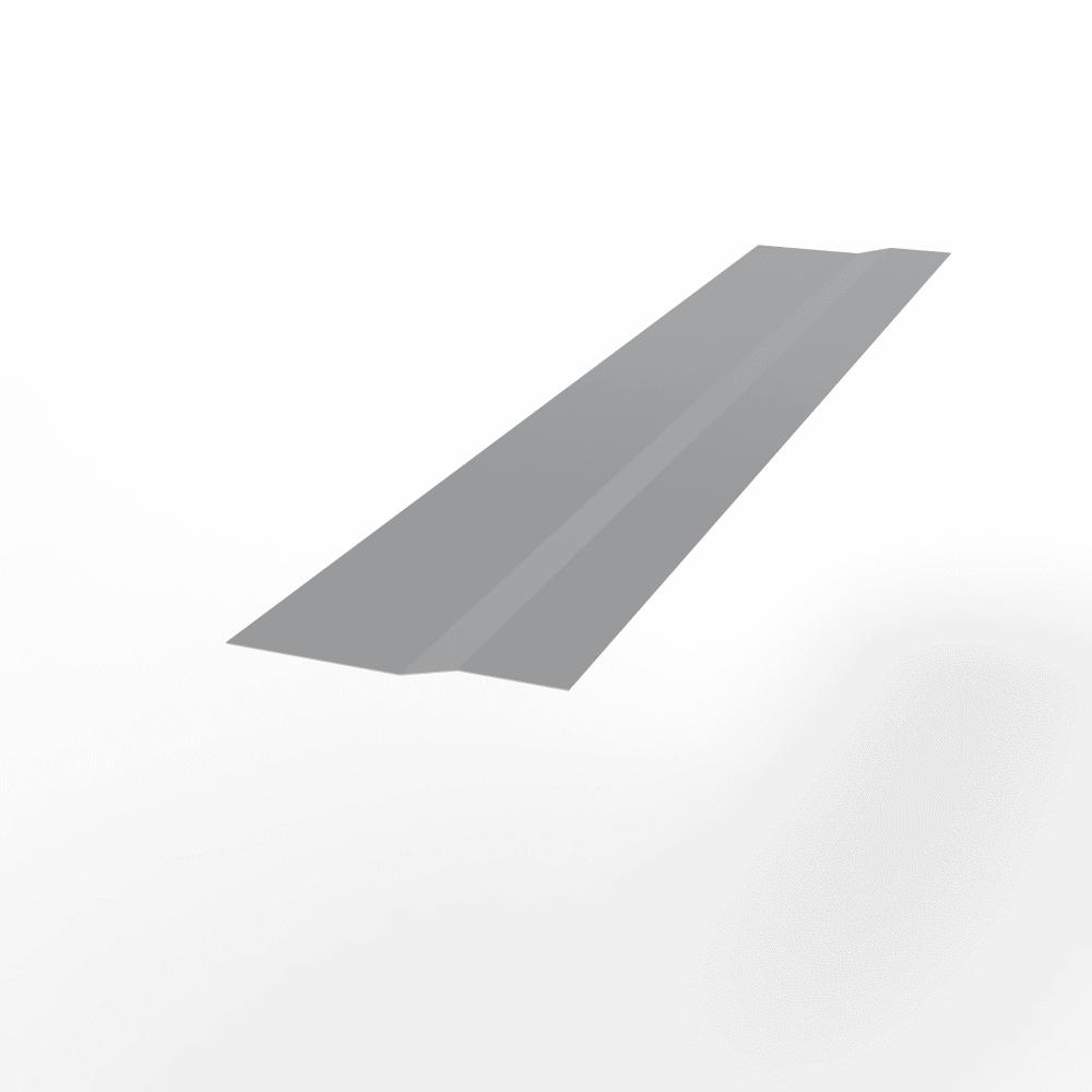 Планка крепежная оцинкованная с порошковым покрытием 0,45мм RAL 7004 Планка крепежная оцинкованная с порошковым покрытием 0,45мм RAL 7004