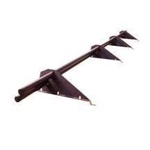 Снегозадержатель трубчатый круглый 4 кронштейна Оцинков+порошковый окрас 3000мм ВекторМет Снегозадержатель трубчатый круглый 4 кронштейна Оцинков+порошковый окрас 3000мм ВекторМет