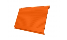 Вертикаль 0,2 gofr 0,45 PE с пленкой RAL 2004 оранжевый