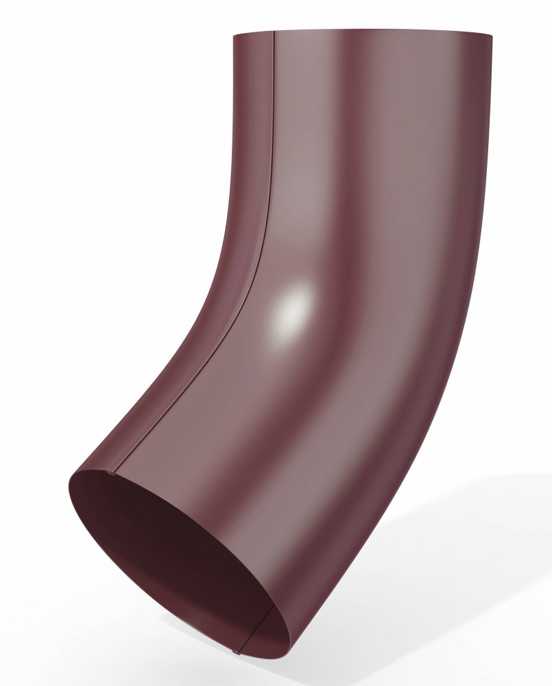 Колено водосточное оцинкованное Grand Line Optima ф90х240мм RAL 3005