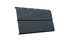 ЭкоБрус 3D 0,345 Grand Line 0,5 Satin с пленкой RAL 7016 антрацитово-серый