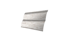 Сайдинг Блок-хаус 0,390 Grand Line 0,45 Print Elite Snow Wood TwinColor