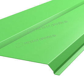 Сайдинг МЕТАЛЛ ПРОФИЛЬ Lбрус-15х240 (ПЭ-01-6018-0.5)