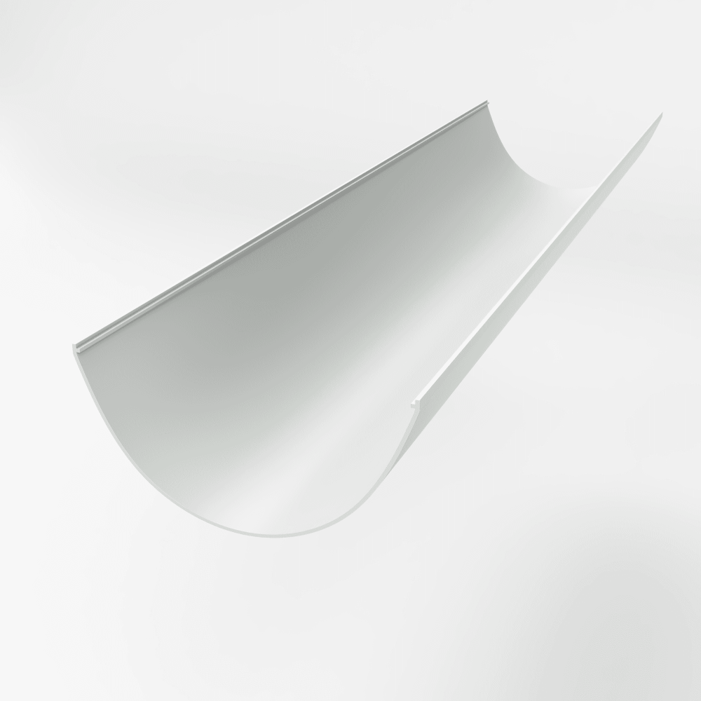 Желоб водосточный пвх Grand Line ф120х3000мм RAL 9003