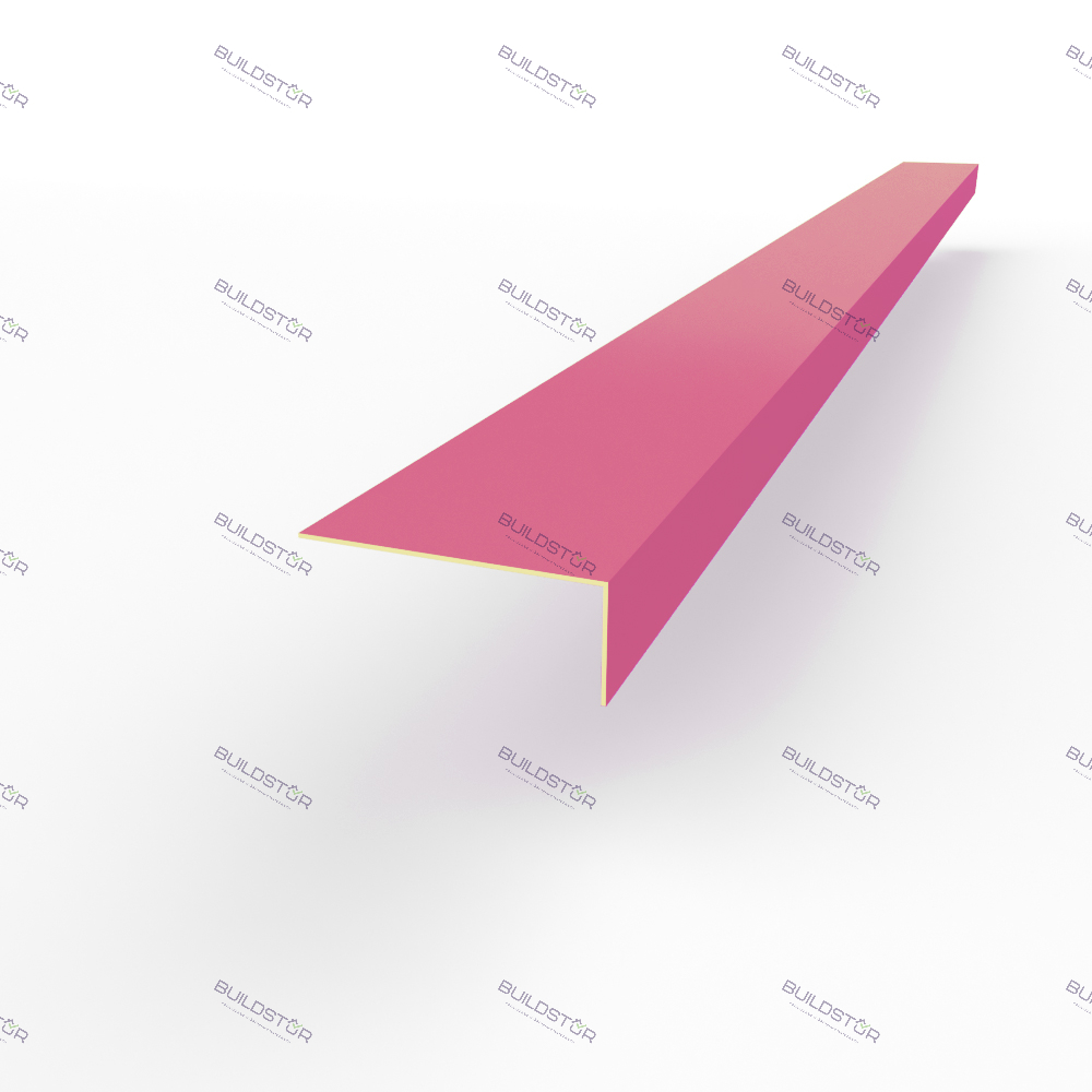 Лобовая планка (RAL 4003) оцинкованная, с порошковым покрытием 0,45 мм