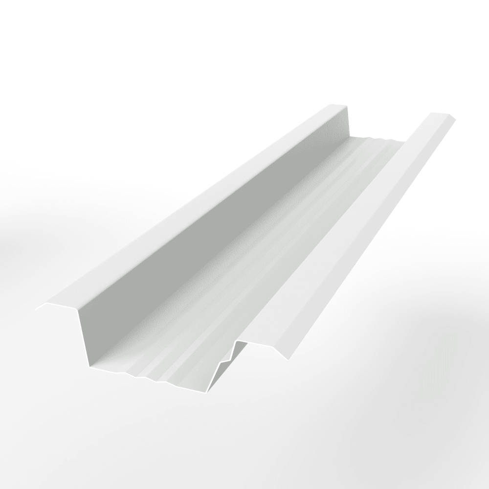 Вентилируемый прогон опорный оцинкованный с порошковым покрытием 0,45мм ширина более 625 мм RAL 9003