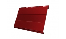 Вертикаль 0,2 prof 0,45 PE с пленкой RAL 3003 рубиново-красный
