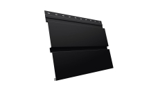 Квадро брус 0,5 PurLite Matt с пленкой RAL 9005 черный