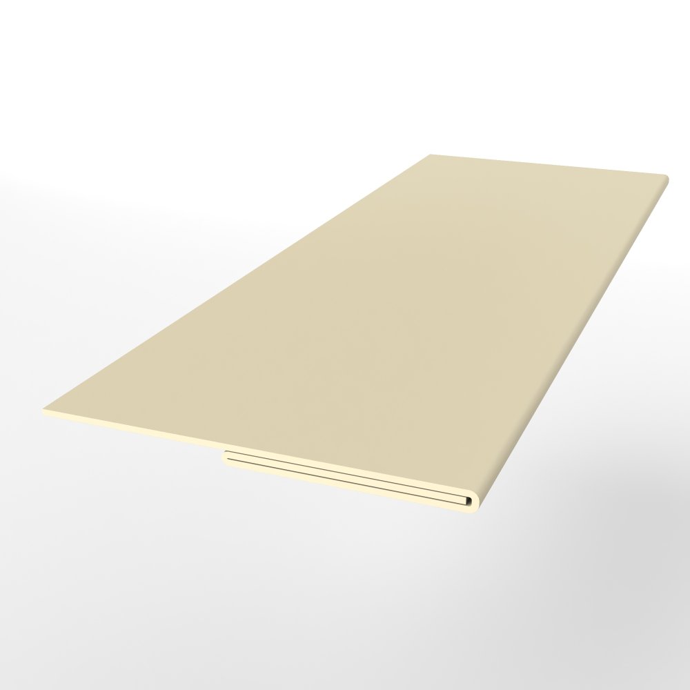 Планка финишная оцинкованная с порошковым покрытием 0,45мм RAL 1015