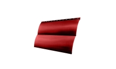 Сайдинг Блок-хаус 0,390 Grand Line 0,45 PE RAL 3003 рубиново-красный