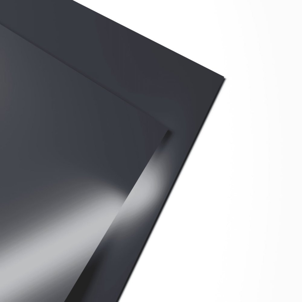 Гладкий лист 1.5 мм RAL 7024 графитовый серый