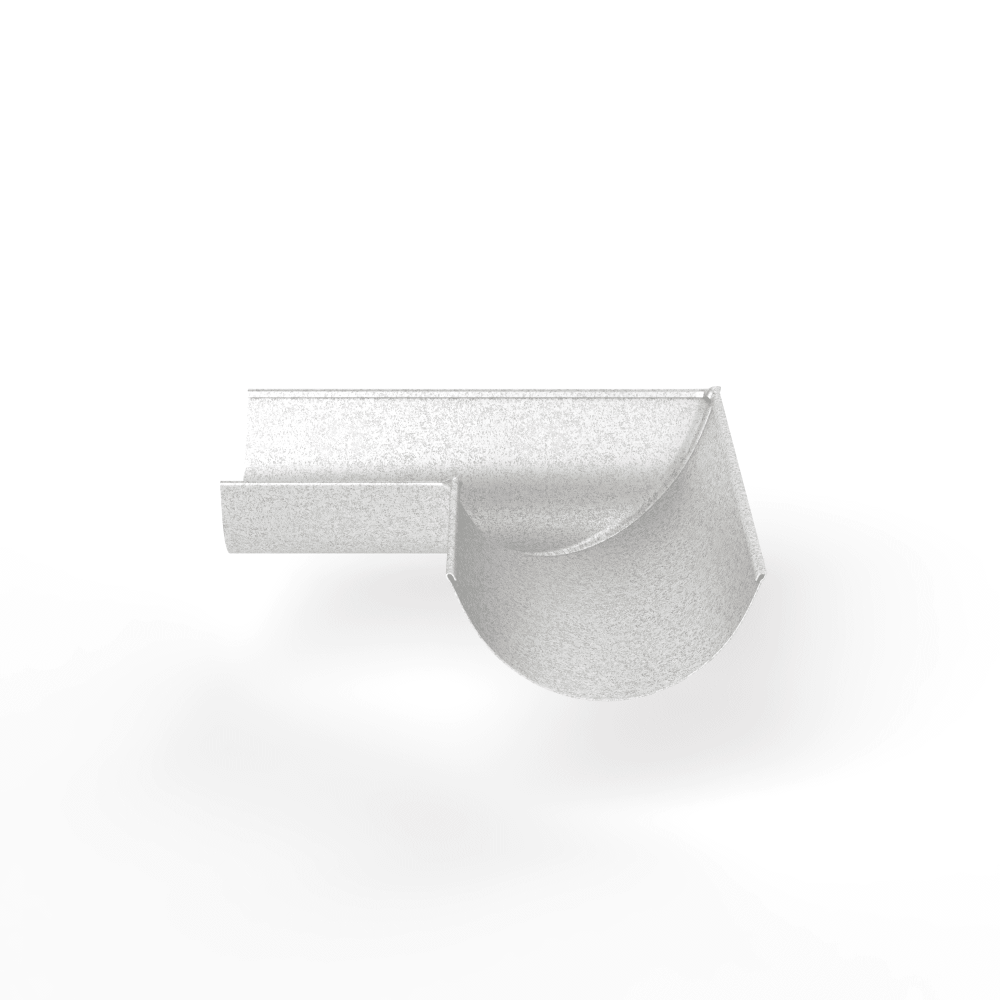 Угол желоба оцинкованный Металлпрофиль ф185