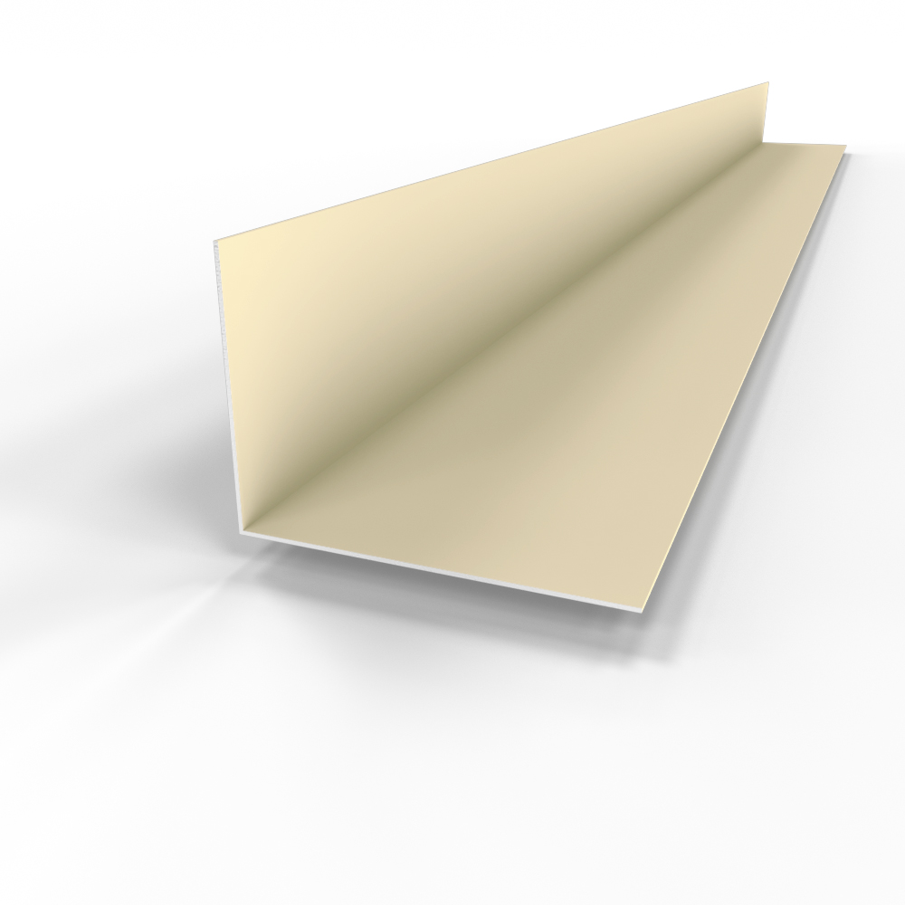 Угол внутренний RAL 1015 оцинкованный с порошковым покрытием  0,45 мм