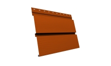 Квадро брус 3D 0,45 PE с пленкой RAL 2004 оранжевый