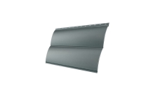 Сайдинг Блок-хаус 0,390 Grand Line 0,45 PE RAL 7005 мышино-серый