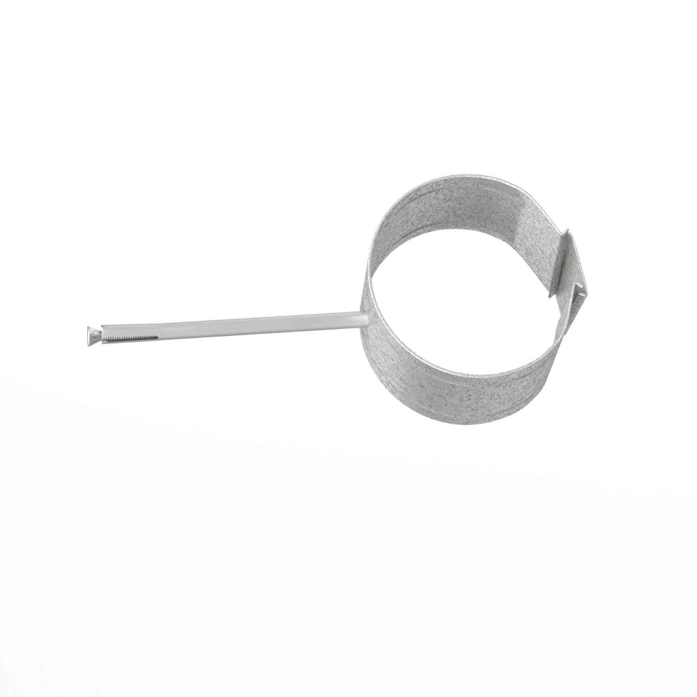 Крепление водосточный трубы анкерное оцинкованное ф200х10х150мм