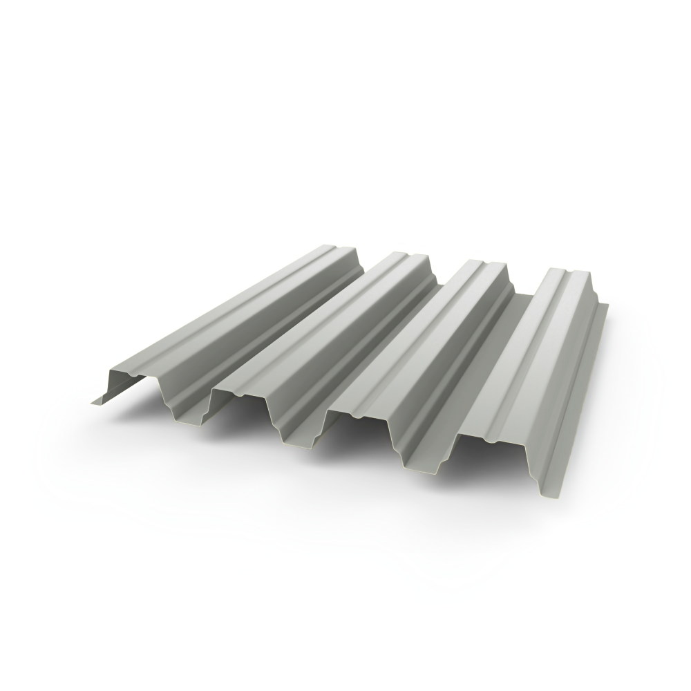 Профнастил Н75 - 0,8 (RAL 9018) с полимерным покрытием (полиэстер)