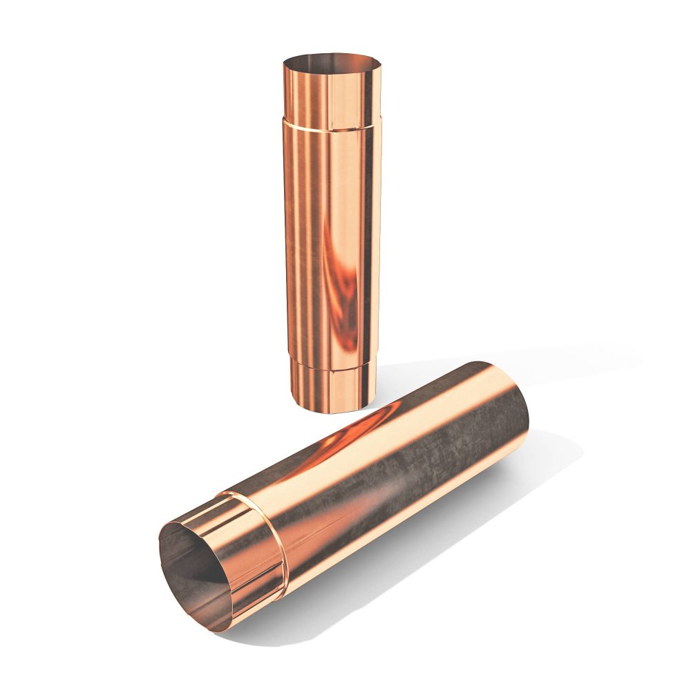 Труба водосточная медная ф90х1250мм