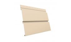 Квадро брус 0,45 PE с пленкой RAL 1015 светлая слоновая кость