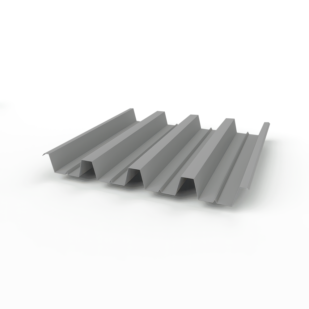 Профнастил Н60 (RAL 9022) 0,8х845мм оцинкованный, с полимерным покрытием (Полиэстер)