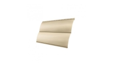 Сайдинг Блок-хаус 0,390 Grand Line 0,45 PE RAL 1015 светлая слоновая кость