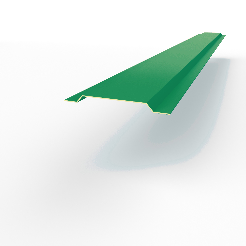 Нащельник RAL 6032 оцинкованный c порошковым покрытием 0,45мм