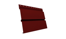 Квадро брус 3D 0,5 Satin с пленкой RAL 3011 коричнево-красный